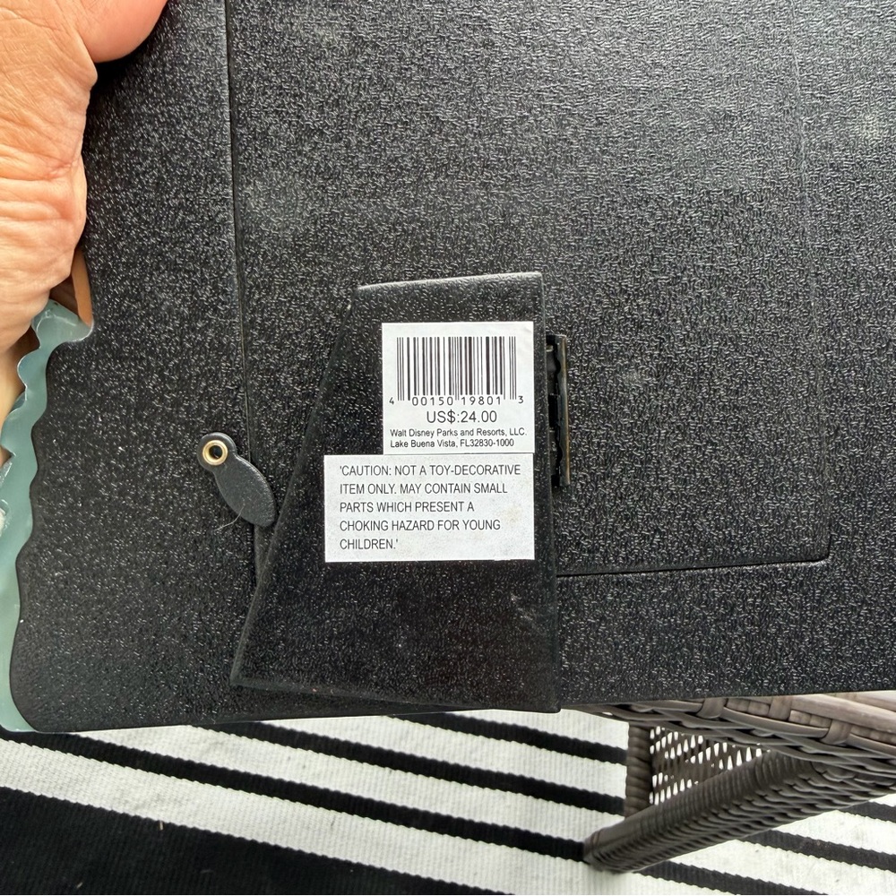 Decorative Black and Gray Plaque - Picture 5 of 5